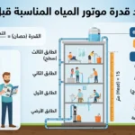 كيف تحدد قدرة موتور المياه المناسبة قبل الشراء؟