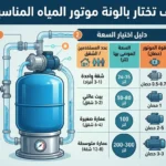 كيف تختار بالونة موتور المياه المناسبة؟ دليل اختيار السعة وضغط الهواء حسب الاستخدام