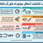 كيف تكتشف أعطال موتور المياه قبل أن تتفاقم؟ دليل شامل للتشخيص والصيانة
