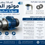 لماذا يصدر موتور المياه صوتًا عاليًا؟