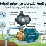 ما وظيفة الفلوماك في موتور المياه؟ شرح شامل لآلية العمل وأهميته في حماية الموتور