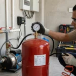 ما ضغط الهواء المناسب داخل بالونة موتور المياه؟ طريقة القياس والضبط الصحيحة